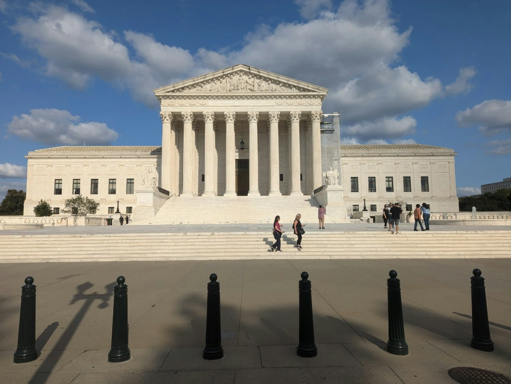 The supreme court building is seen in washington, d.c